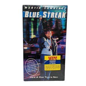 Blue Streak VHS 2000 Martin Lawrence Factory Sealed Brand New Sealed